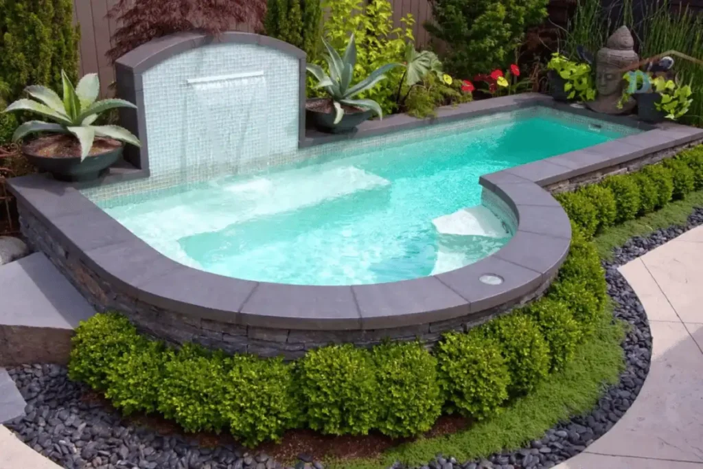 Above Ground Pools landscaping image 10