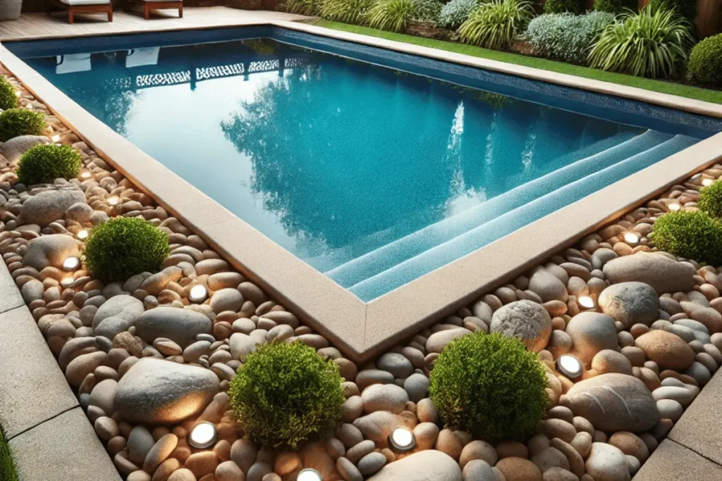 Above Ground Pool border designs image 9